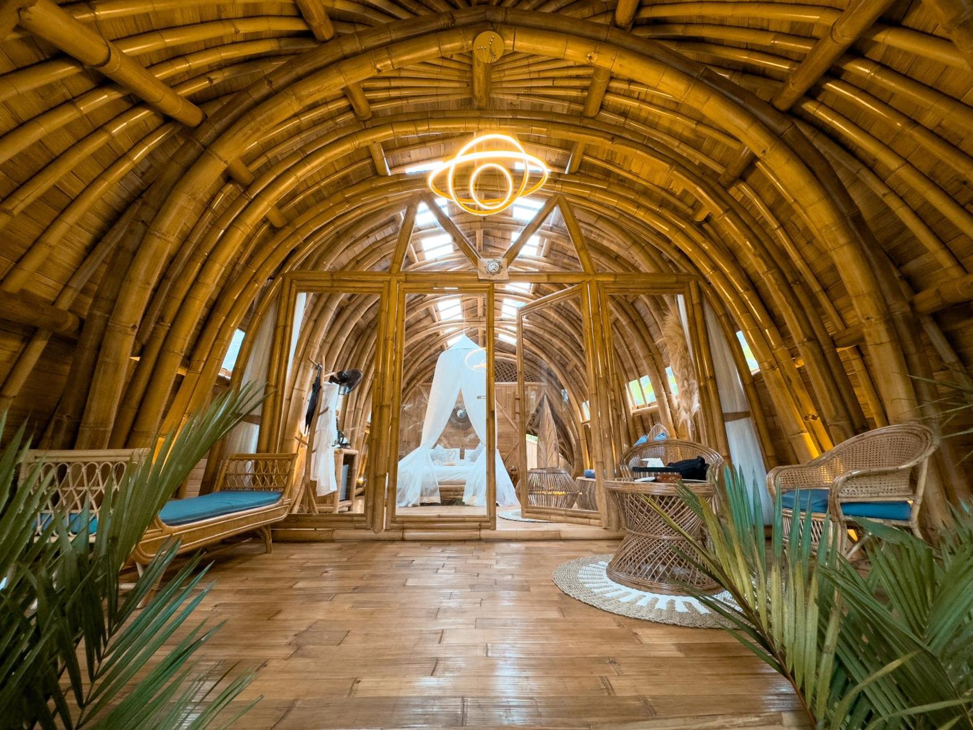 Bamboo House - Ecobreeze Villa Sidemen  Eksteriør billede