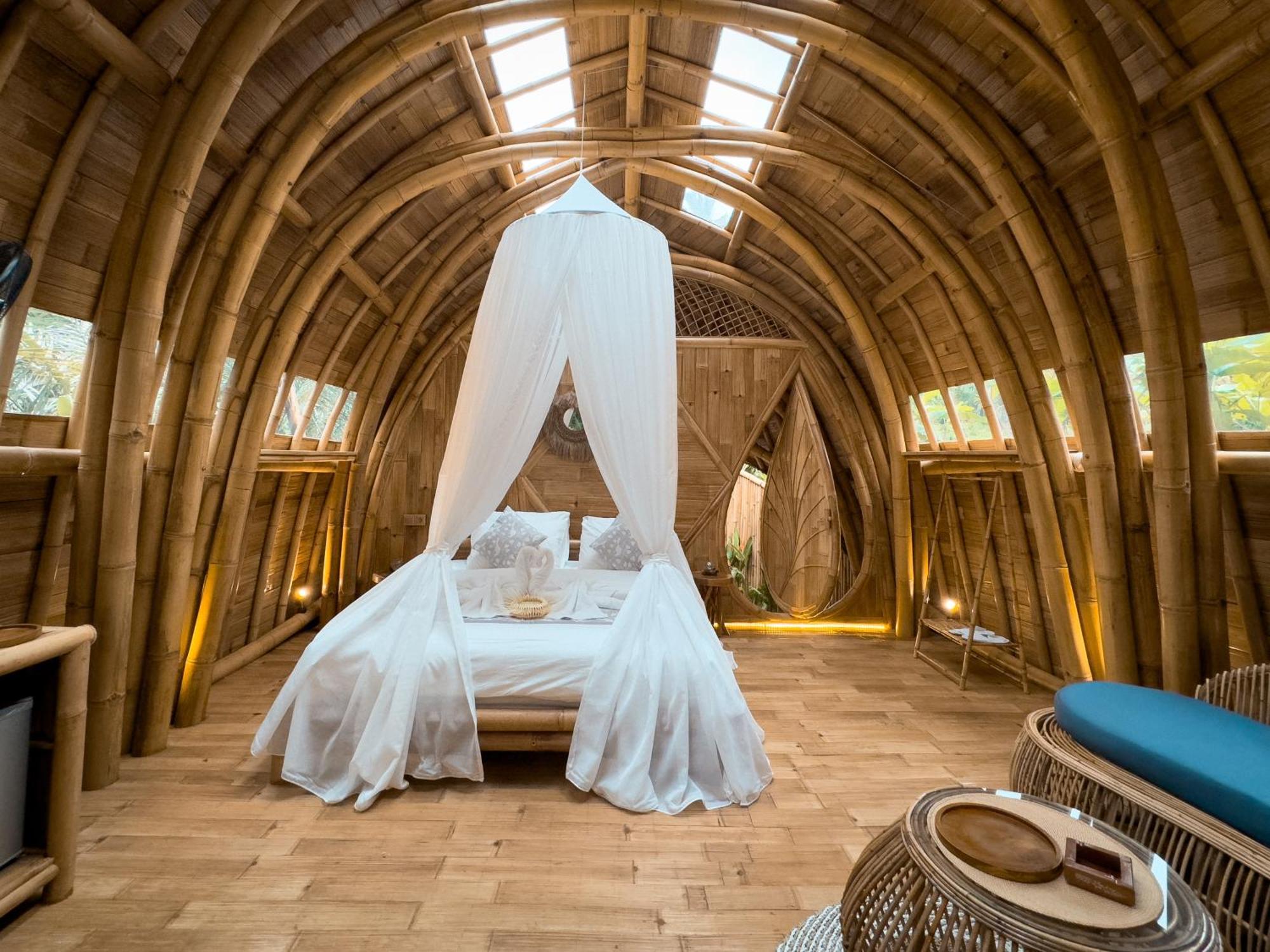Bamboo House - Ecobreeze Villa Sidemen  Eksteriør billede