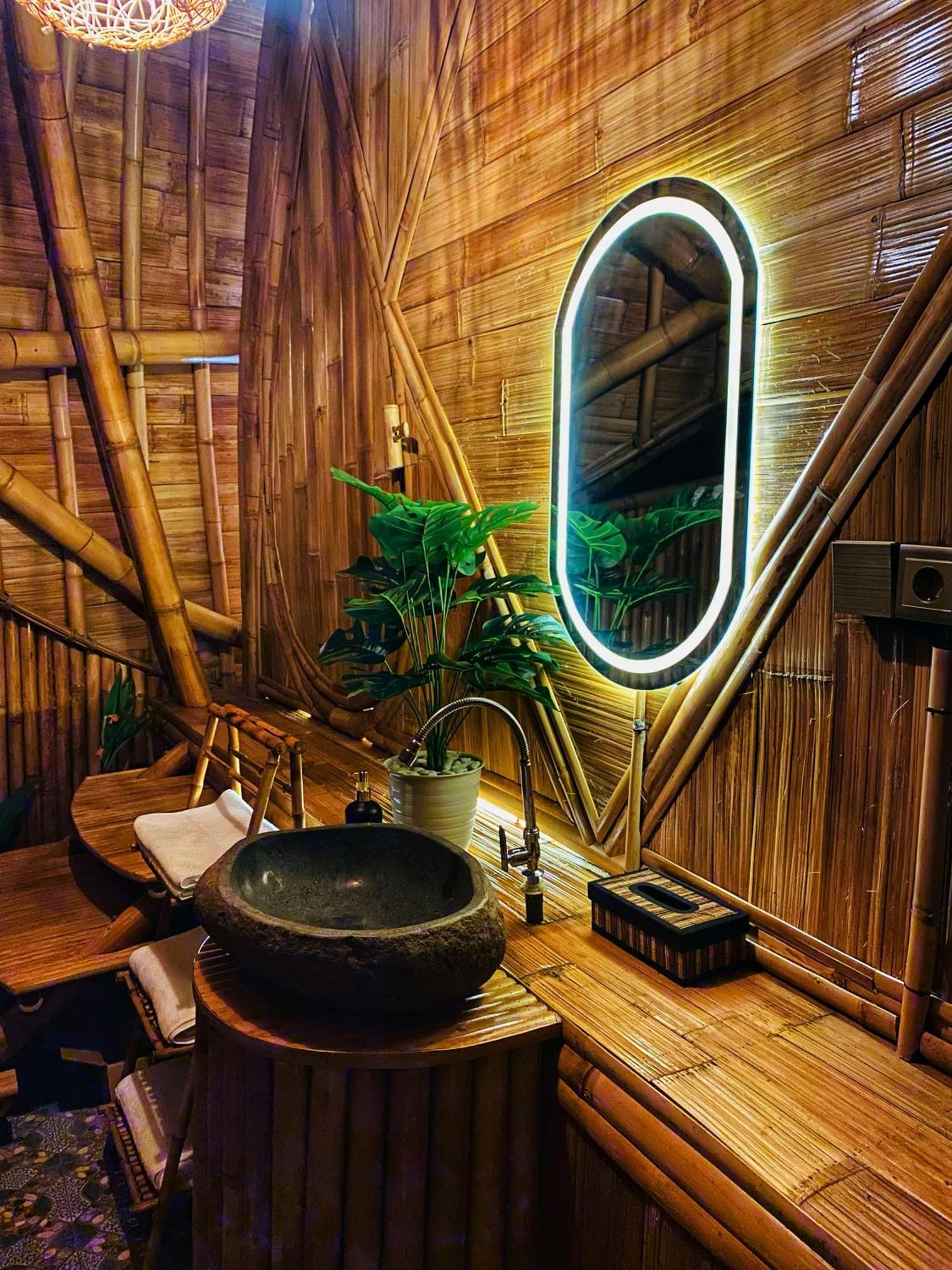 Bamboo House - Ecobreeze Villa Sidemen  Eksteriør billede