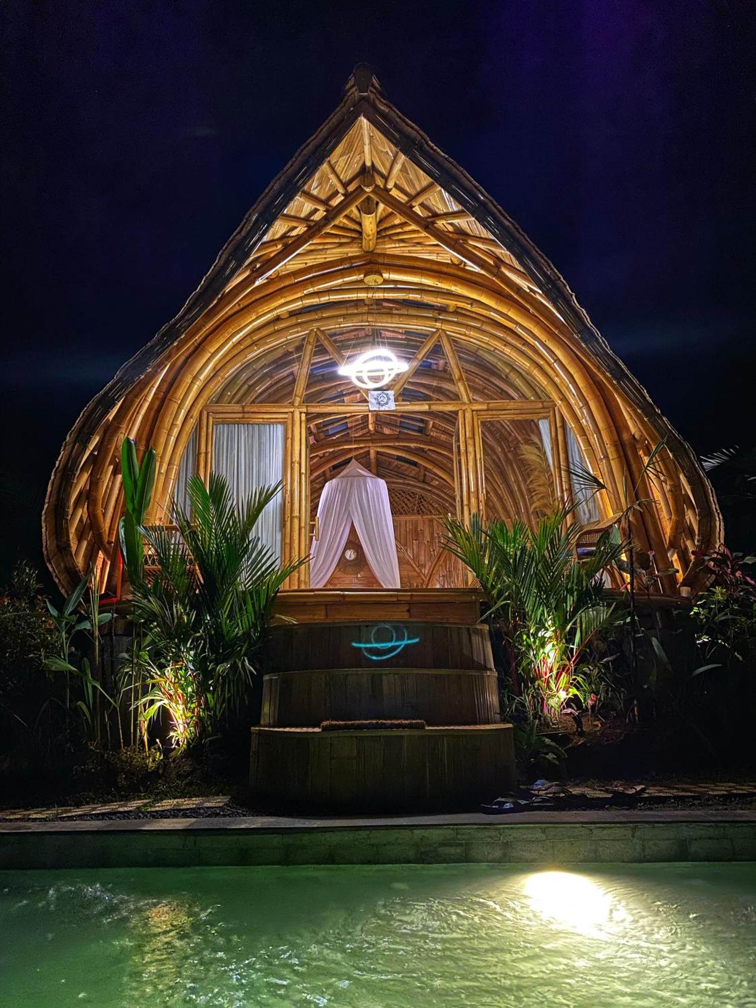 Bamboo House - Ecobreeze Villa Sidemen  Eksteriør billede