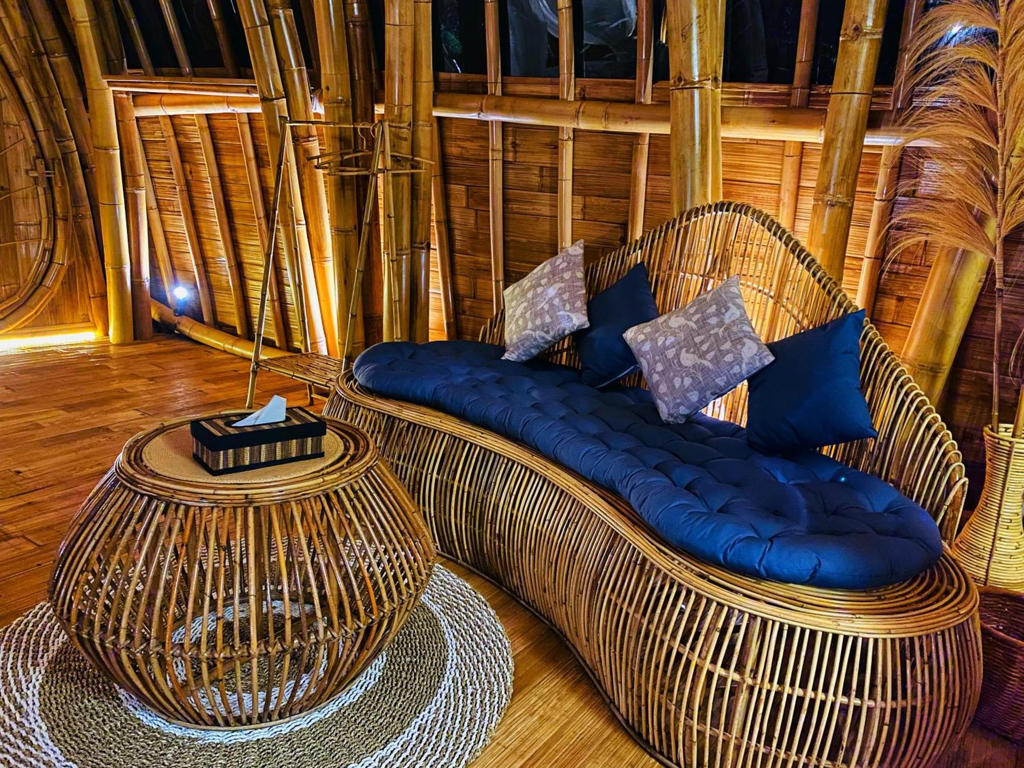 Bamboo House - Ecobreeze Villa Sidemen  Eksteriør billede