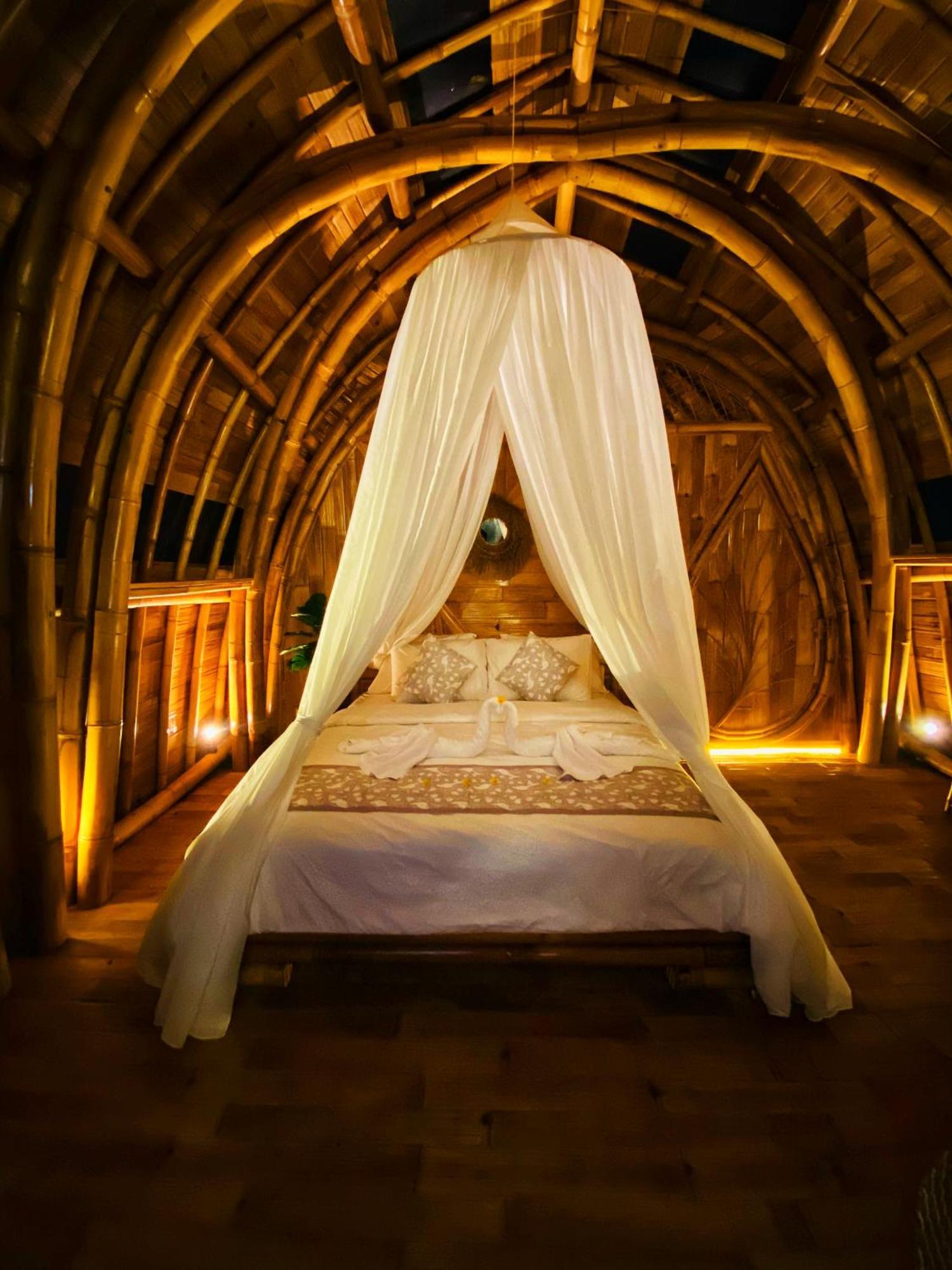 Bamboo House - Ecobreeze Villa Sidemen  Eksteriør billede
