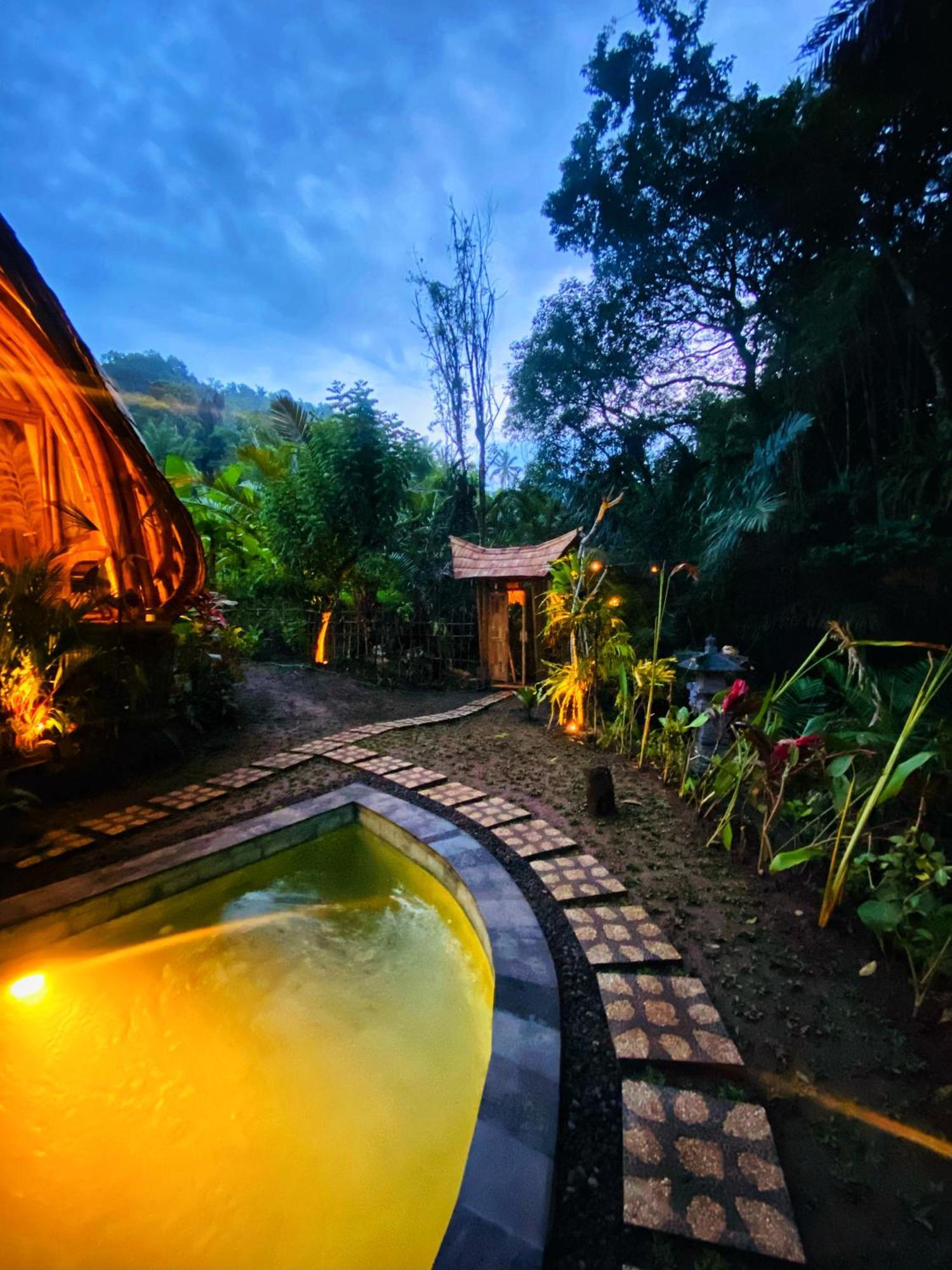 Bamboo House - Ecobreeze Villa Sidemen  Eksteriør billede