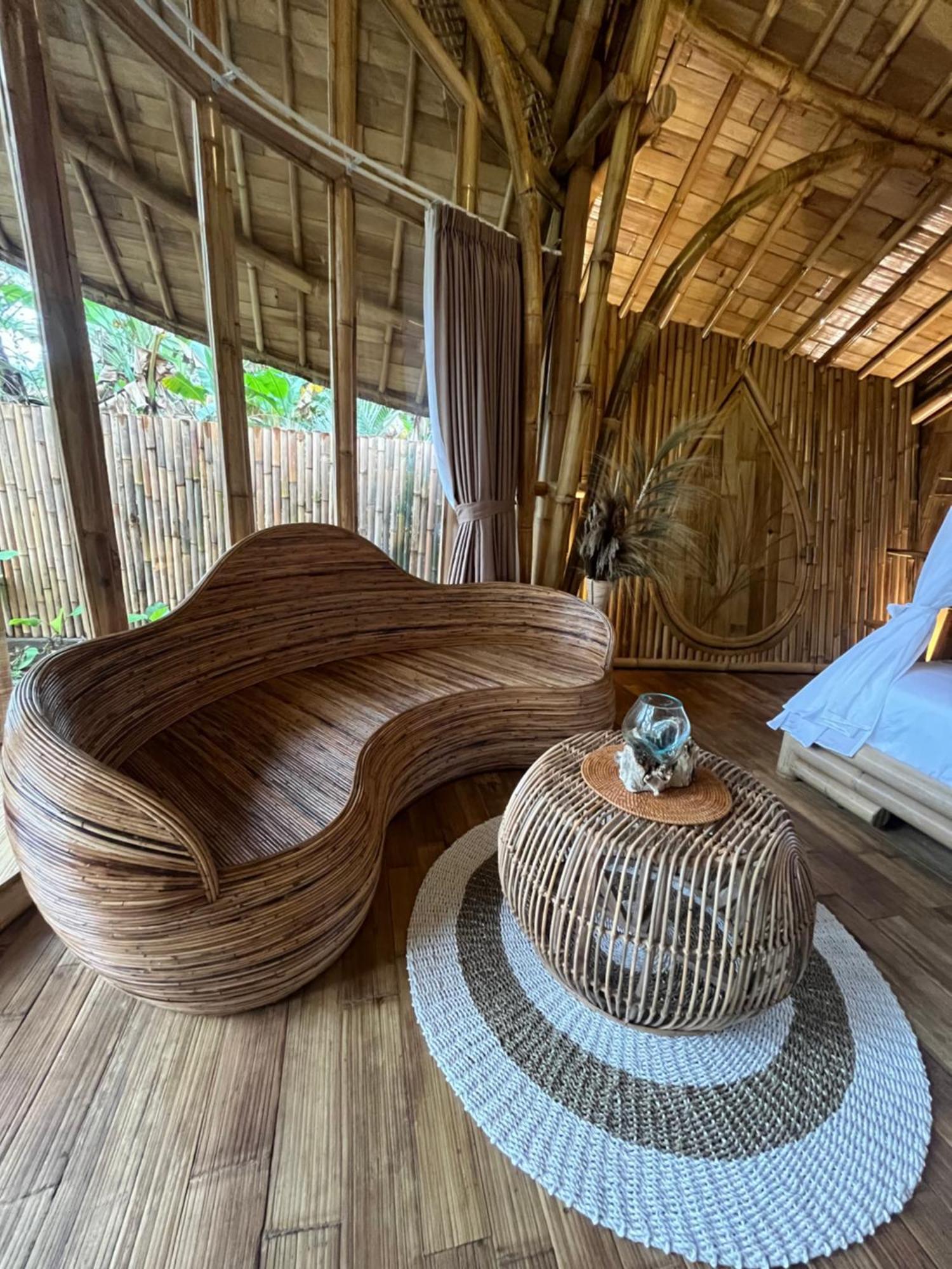Bamboo House - Ecobreeze Villa Sidemen  Eksteriør billede