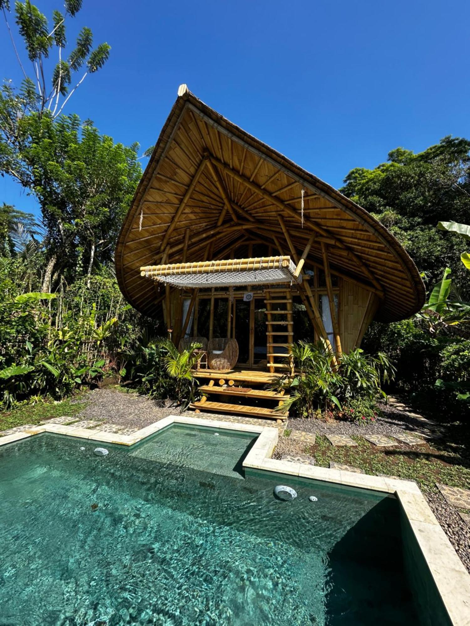 Bamboo House - Ecobreeze Villa Sidemen  Eksteriør billede