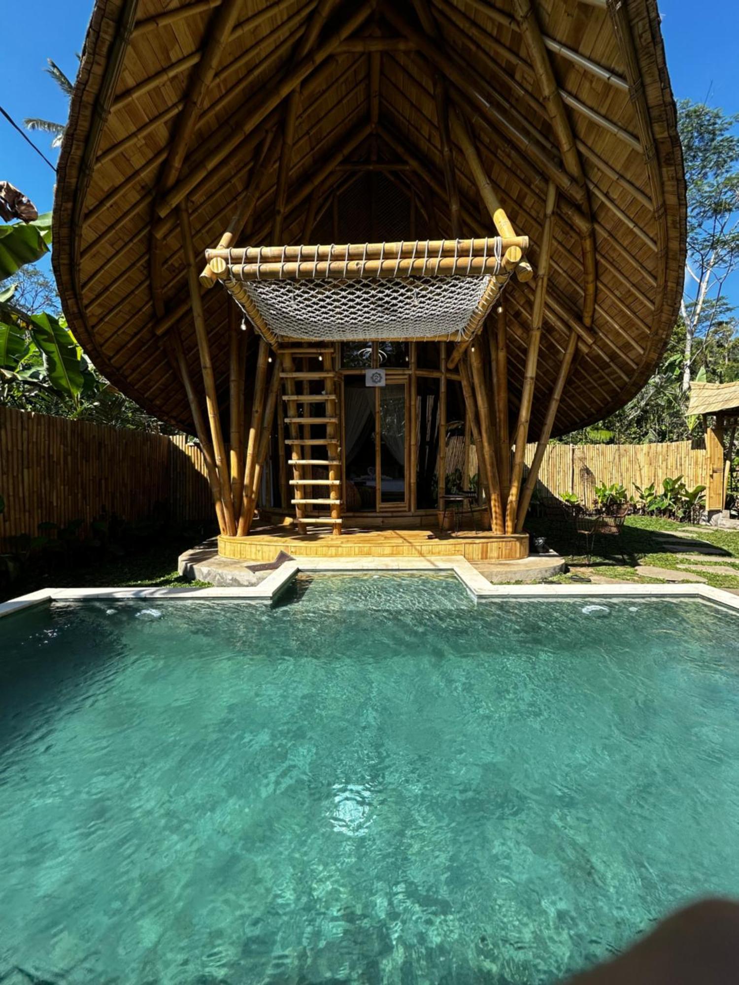 Bamboo House - Ecobreeze Villa Sidemen  Eksteriør billede