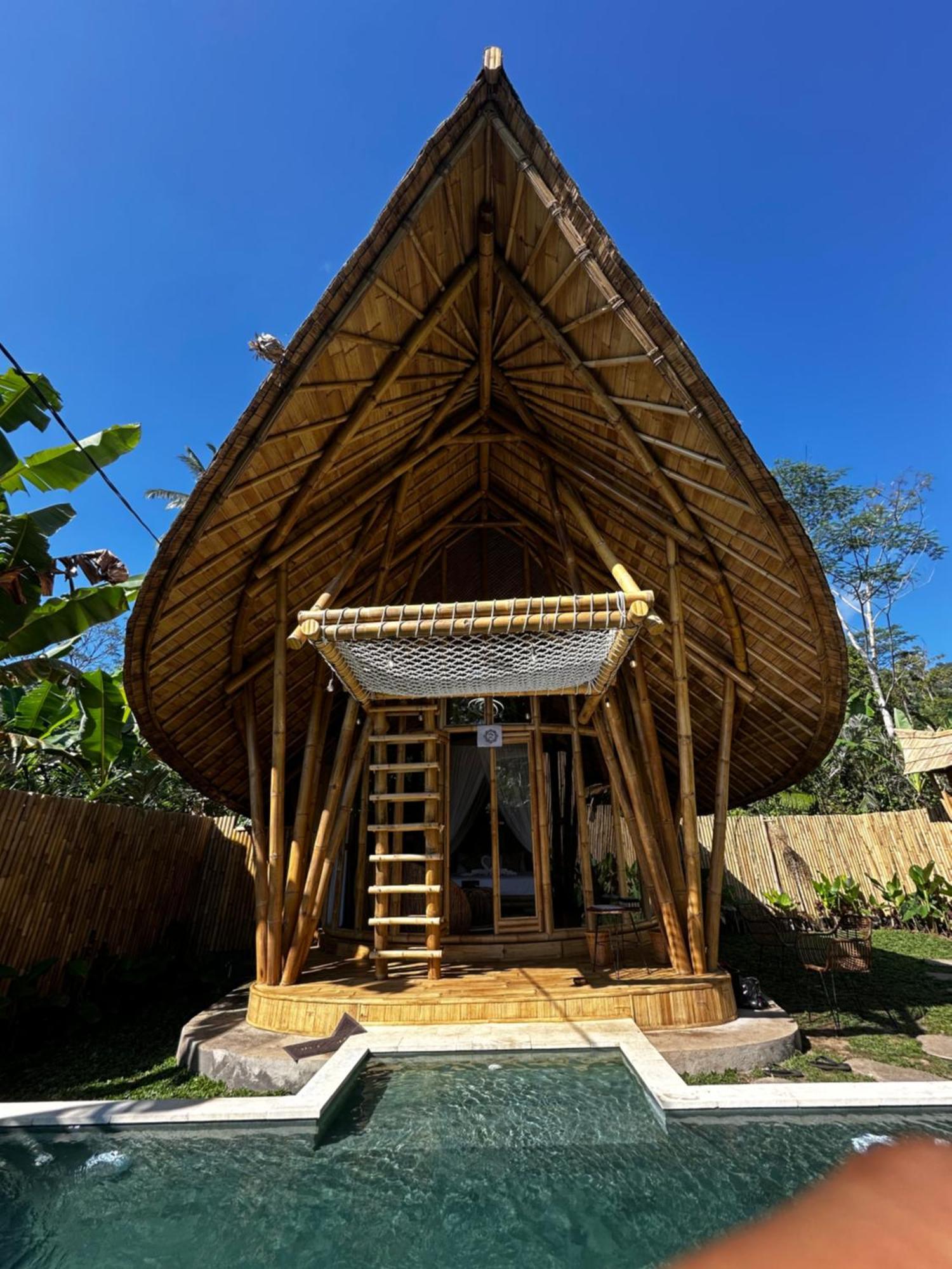 Bamboo House - Ecobreeze Villa Sidemen  Eksteriør billede