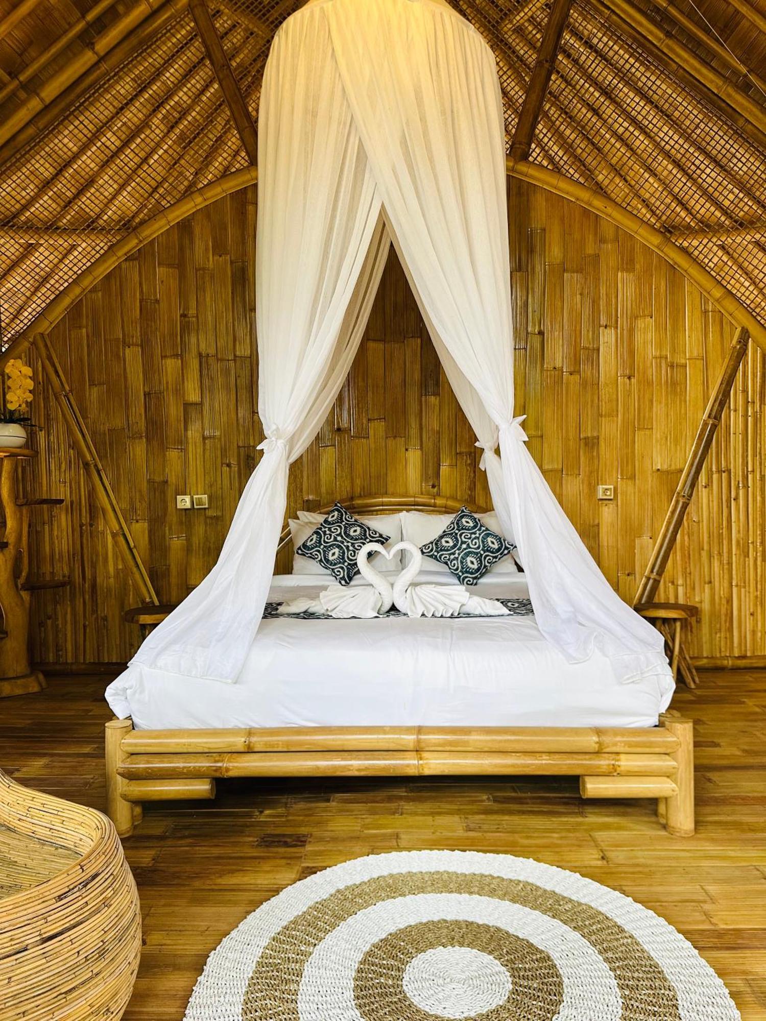 Bamboo House - Ecobreeze Villa Sidemen  Eksteriør billede