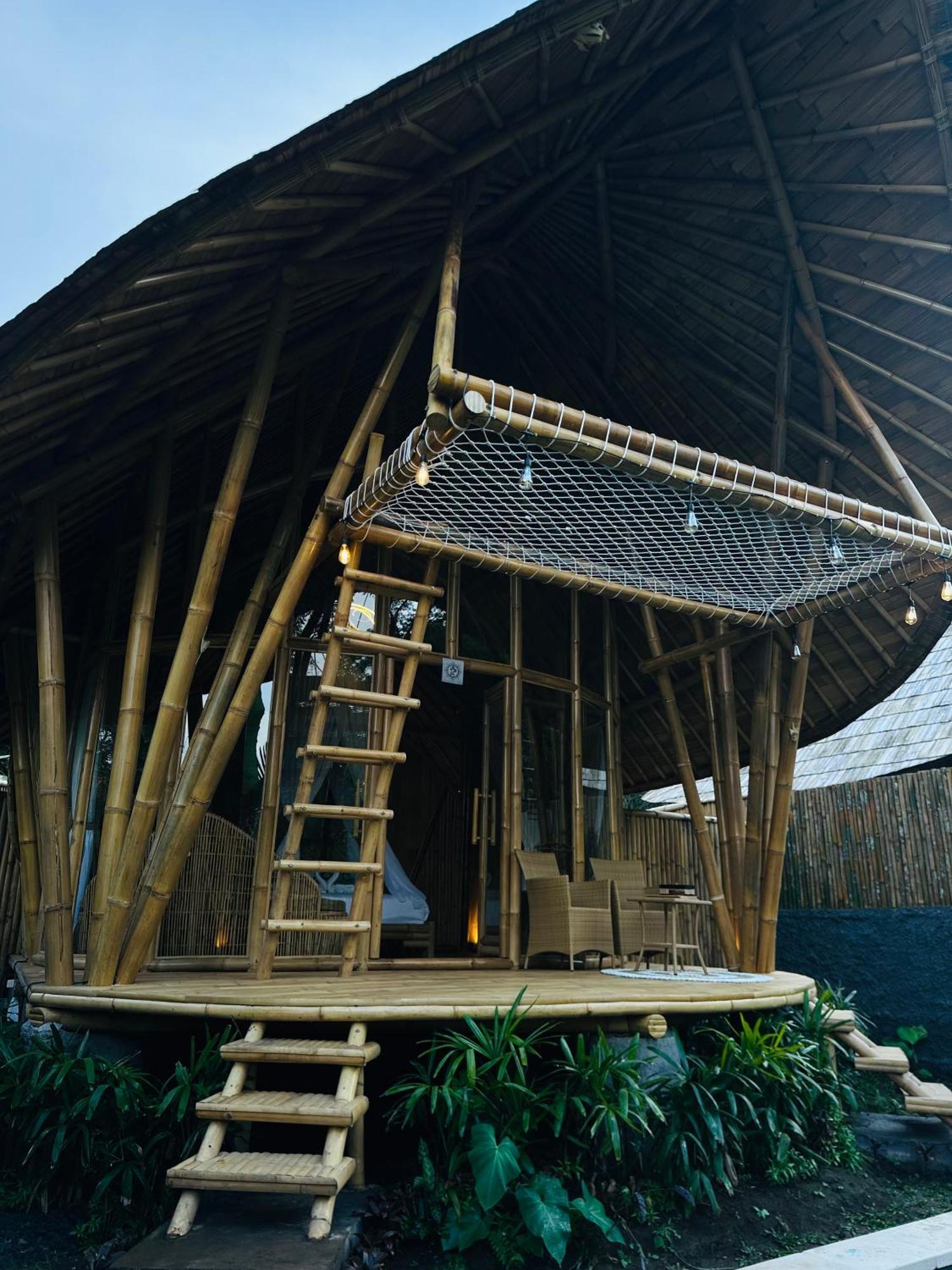 Bamboo House - Ecobreeze Villa Sidemen  Eksteriør billede