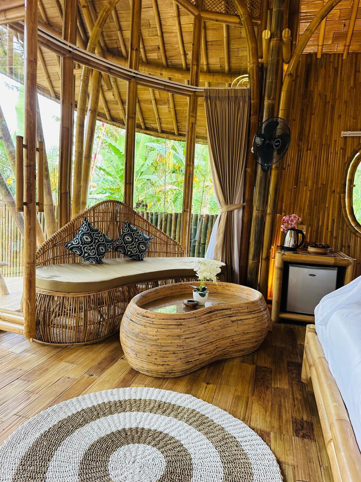 Bamboo House - Ecobreeze Villa Sidemen  Eksteriør billede
