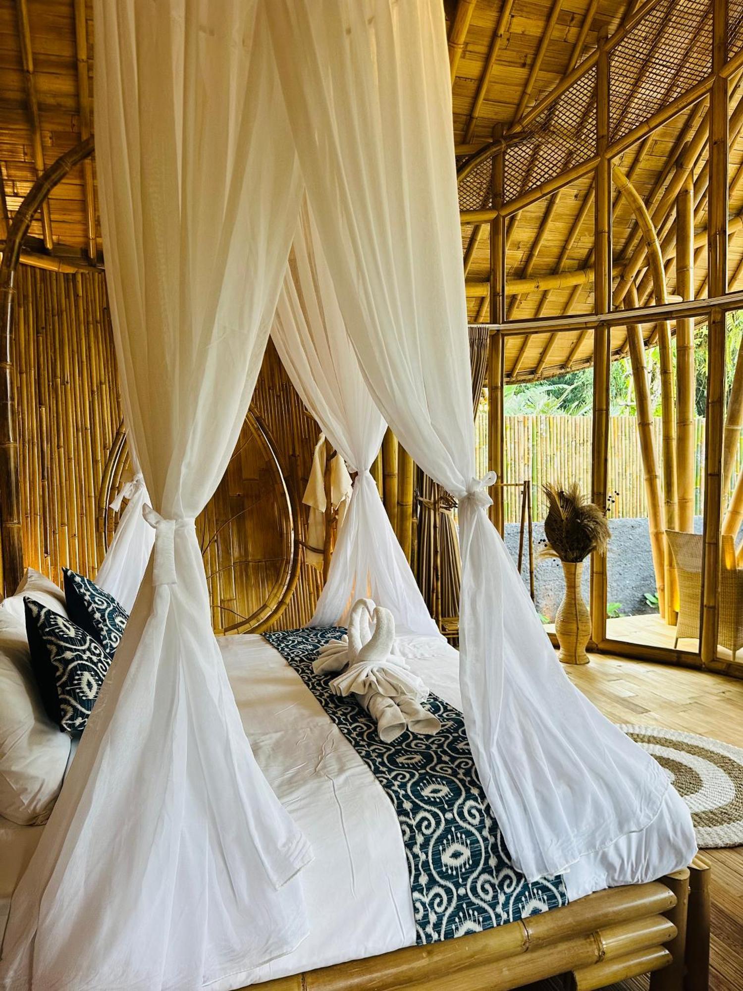 Bamboo House - Ecobreeze Villa Sidemen  Eksteriør billede
