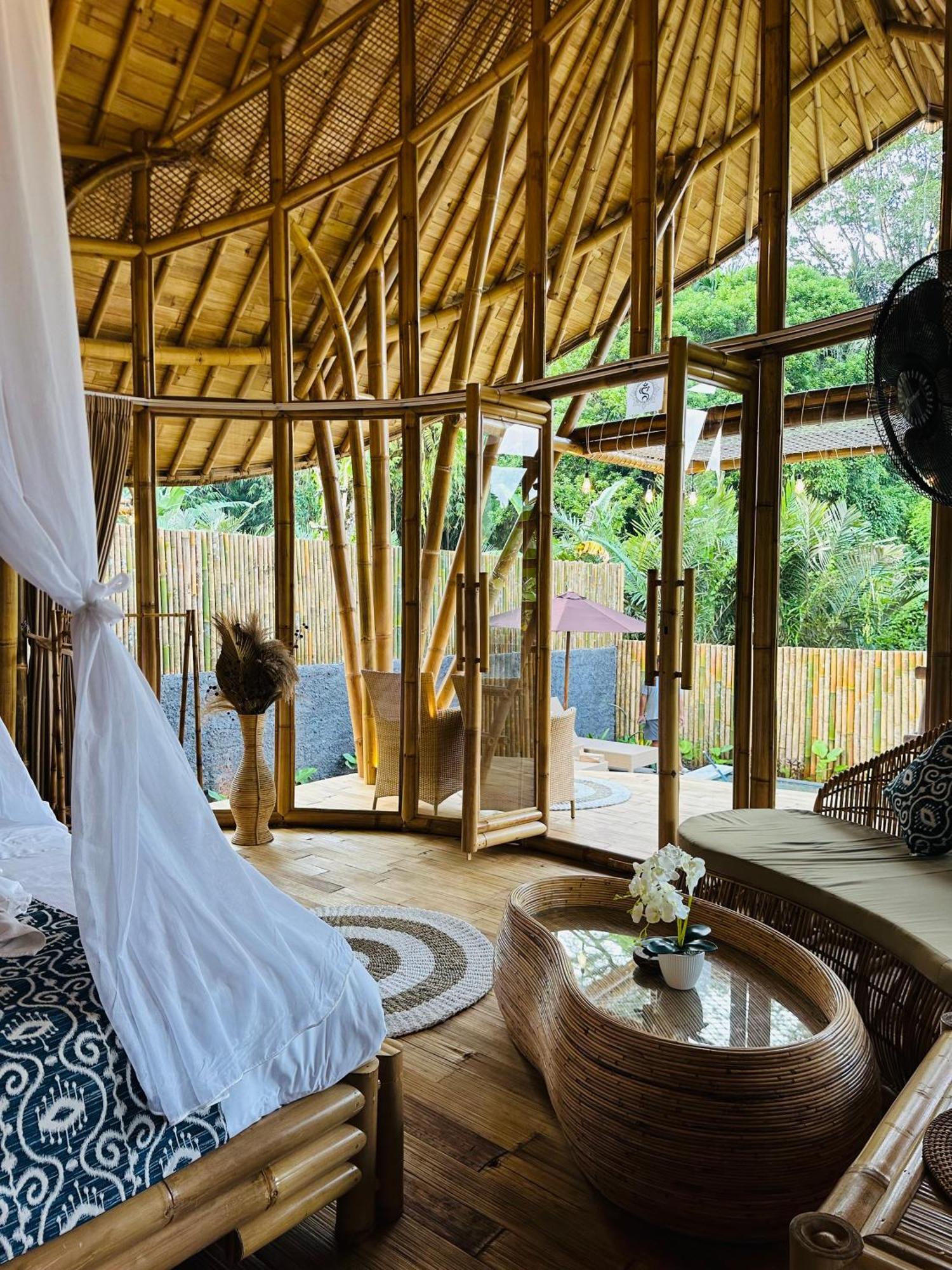 Bamboo House - Ecobreeze Villa Sidemen  Eksteriør billede