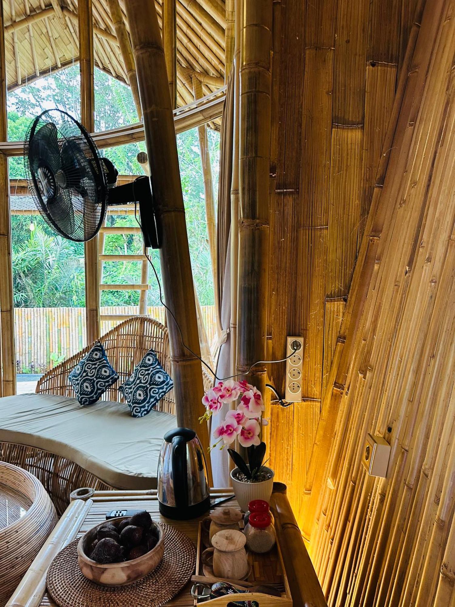 Bamboo House - Ecobreeze Villa Sidemen  Eksteriør billede