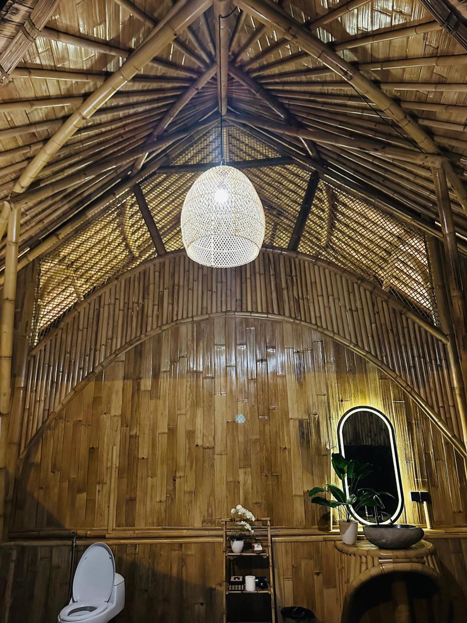 Bamboo House - Ecobreeze Villa Sidemen  Eksteriør billede