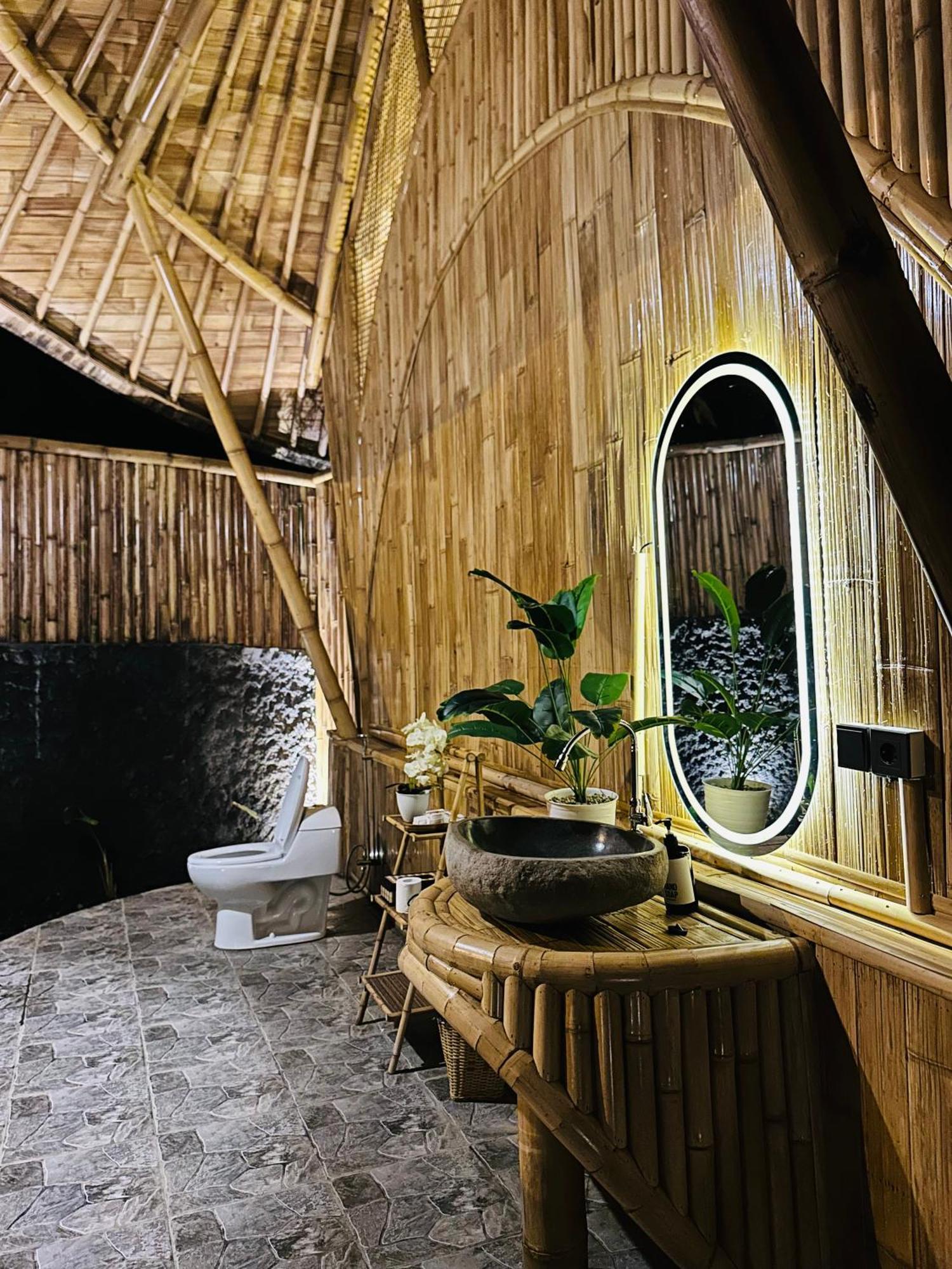 Bamboo House - Ecobreeze Villa Sidemen  Eksteriør billede