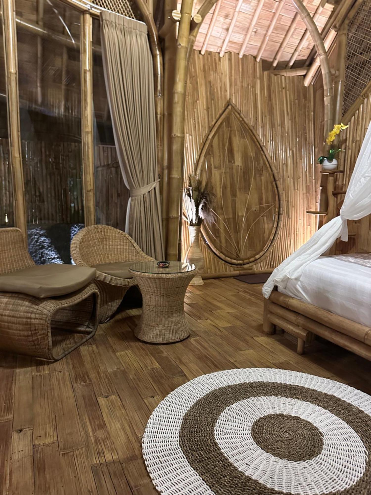 Bamboo House - Ecobreeze Villa Sidemen  Eksteriør billede